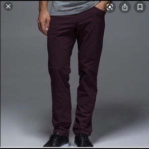 Lululemon ABC Pants Purple size 34